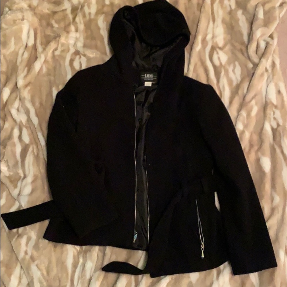 Black Hooded Jacket